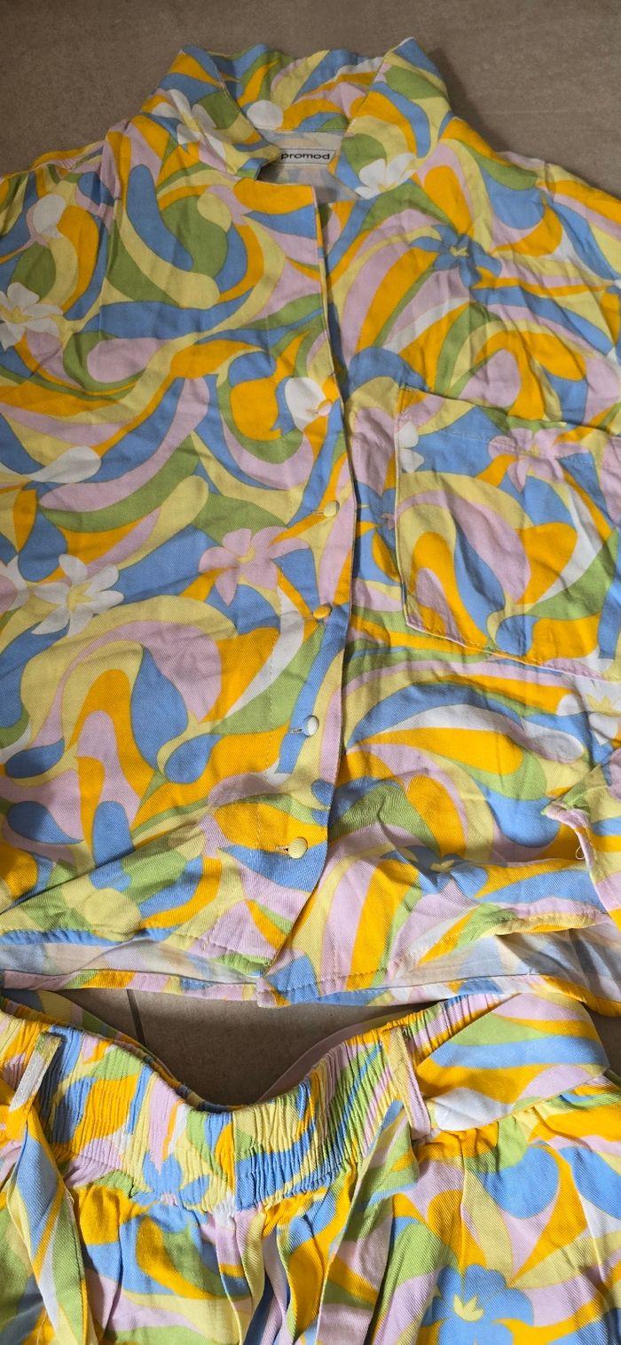 Ensemble chemise short promod - photo numéro 2