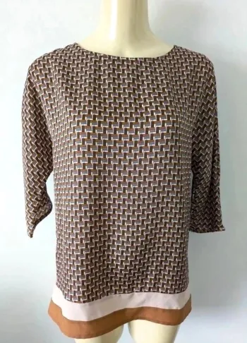 Blouse d'été manches 3/4 - La fée maraboutée - taille 36