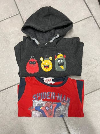 Lot pull et TEE shirt manches longues