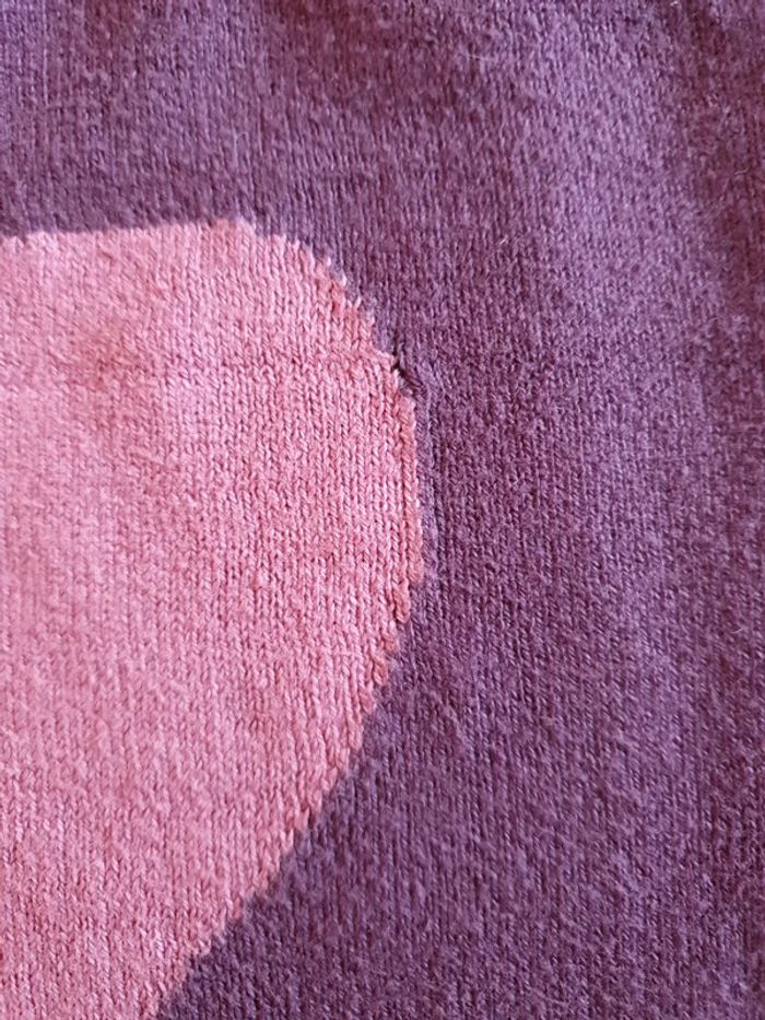 Pull violet et rose - photo numéro 5