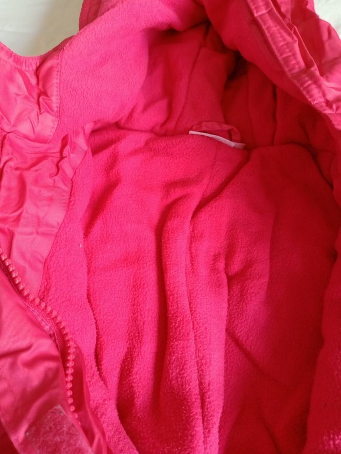 Manteau rose cintré NKY 12 ans TBE - photo numéro 4