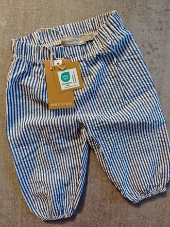 Pantalon mixte fluide bébé