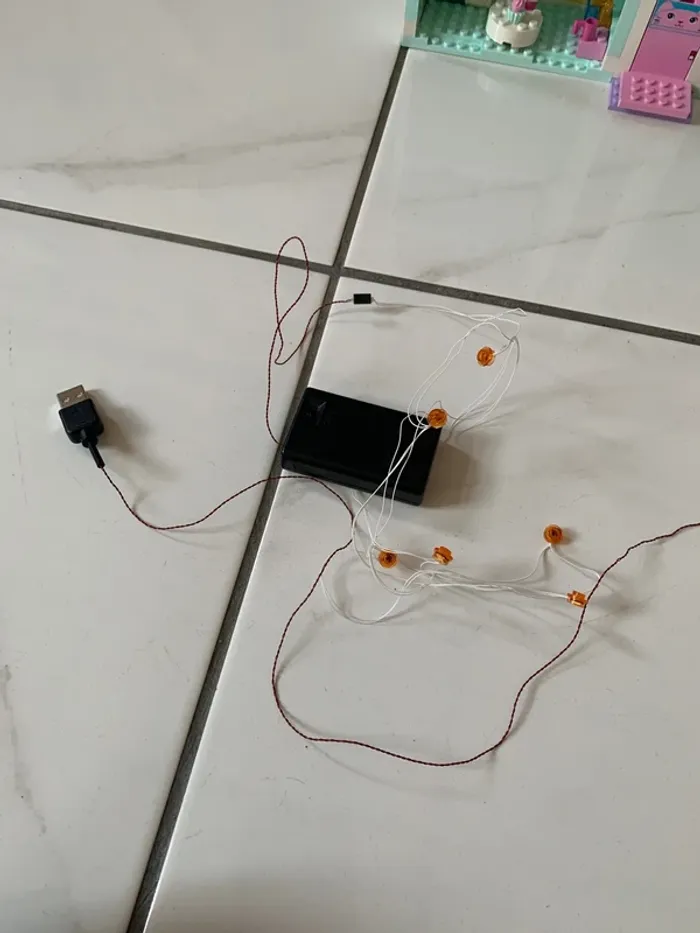 Kit éclairage lego pour maison Gabbydollhouse