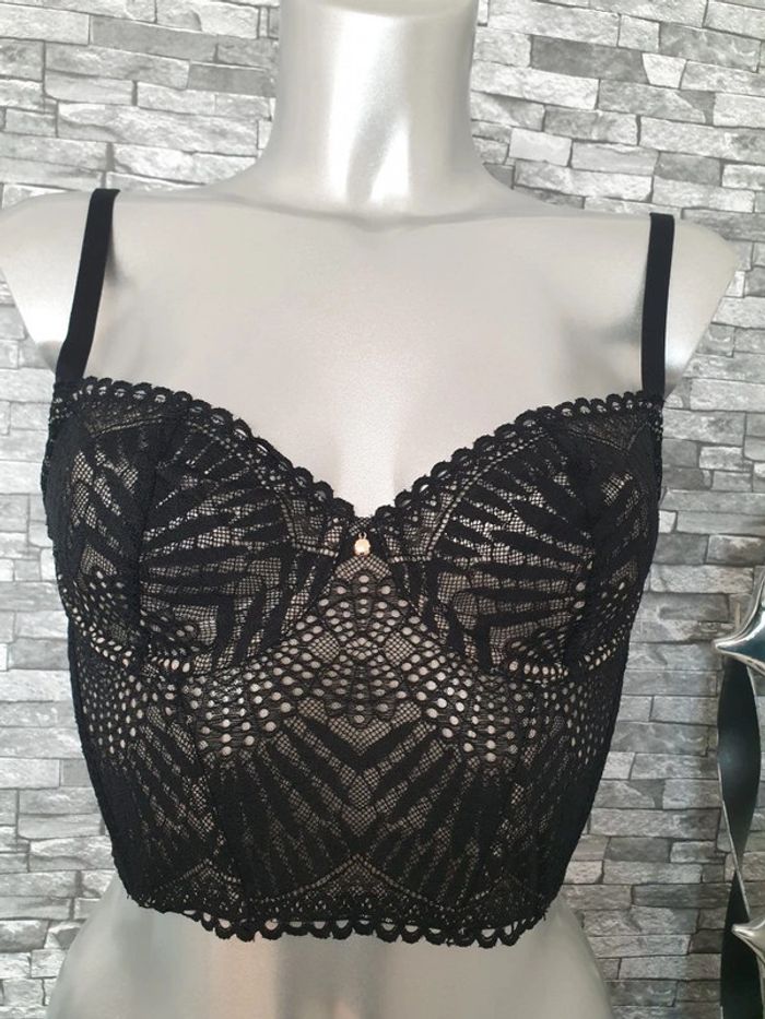Soutien gorge bustier corbeille sexy 85/B