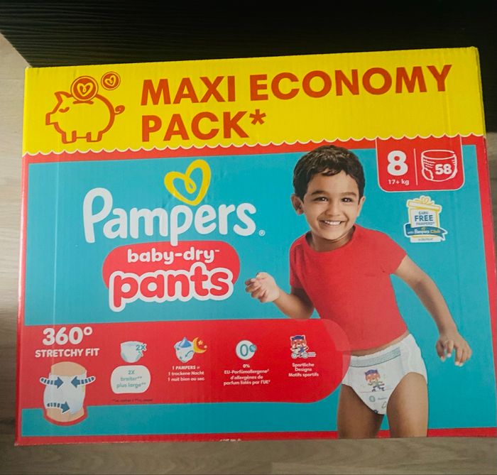 Pampers pants taille 8 - photo numéro 2