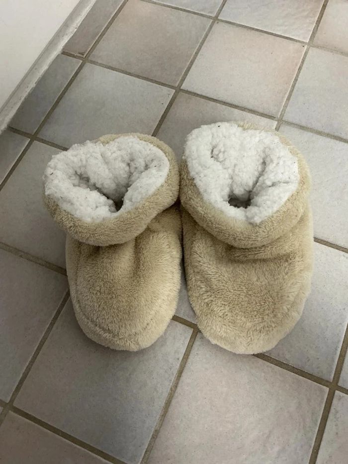 Pantoufles semelles antidérapantes 14 cm