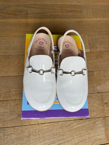 Chaussures vernies blanches Pablosky 31