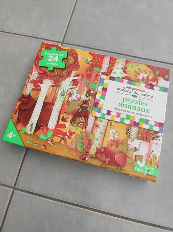 2 Puzzles de 24 pièces 