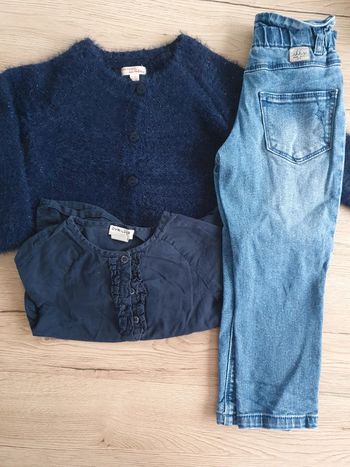 Ensemble ikks/cyrillus/dpam 4ans