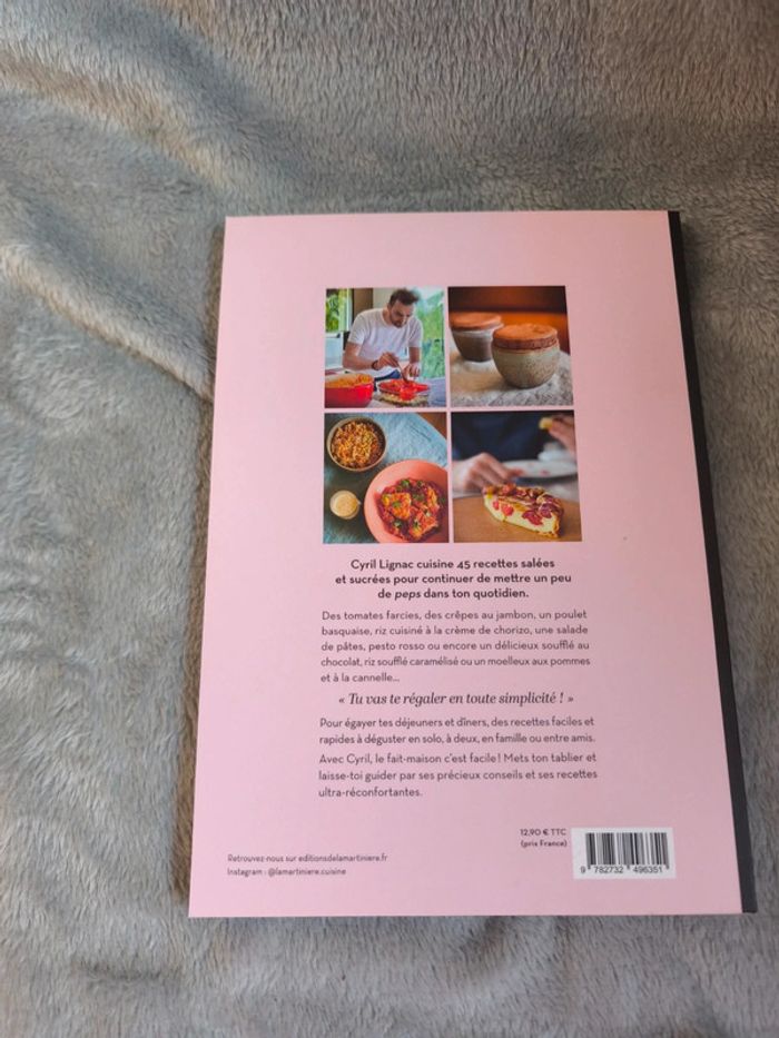 Livre Cyril lignac fait maison - photo numéro 3