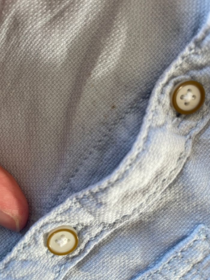 Lot 3 chemises col mao 18 mois - photo numéro 5