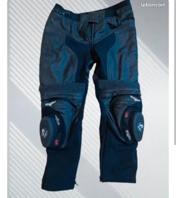 Pantalon moto cuir furygan 