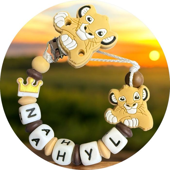 Attache tétine Simba
