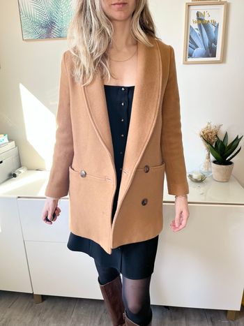 Manteau james camel sezane