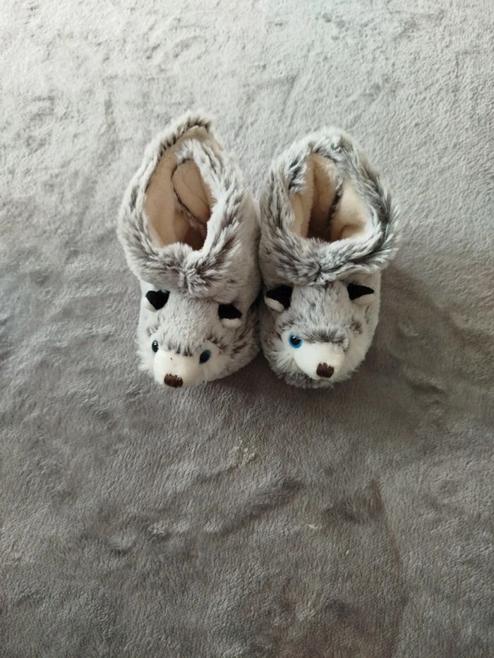 Chaussons chaud bébé