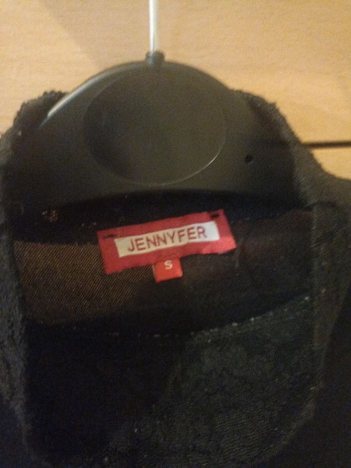 Tee Shirt dentelle Femme taille S/36 Jennyfer - photo numéro 2