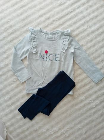 Ensemble fille 5ans 🩵🤍