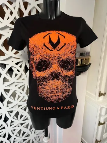 Ventiuno paris t-shirt tête de mort XS