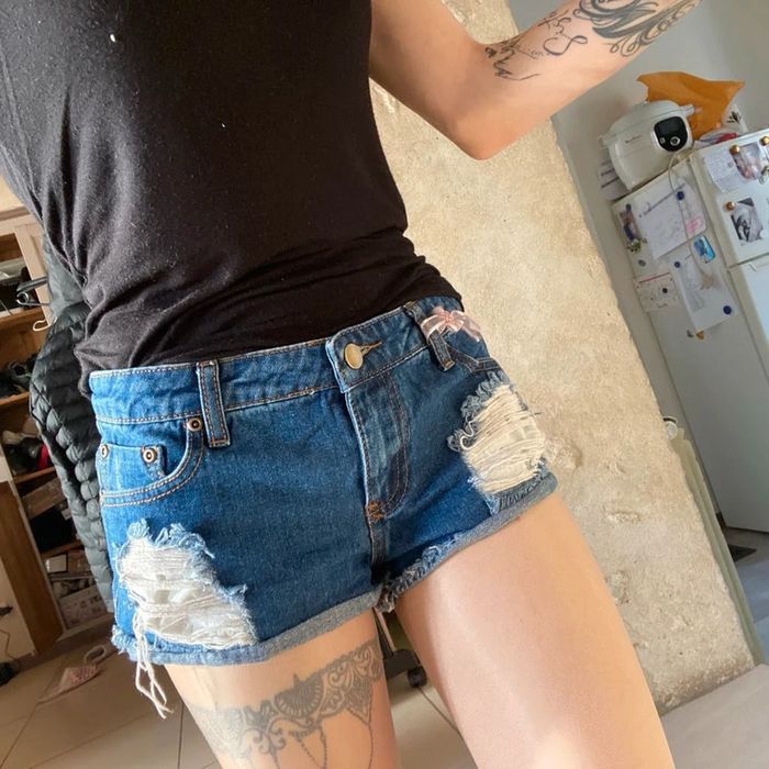 Short en jean - photo numéro 4