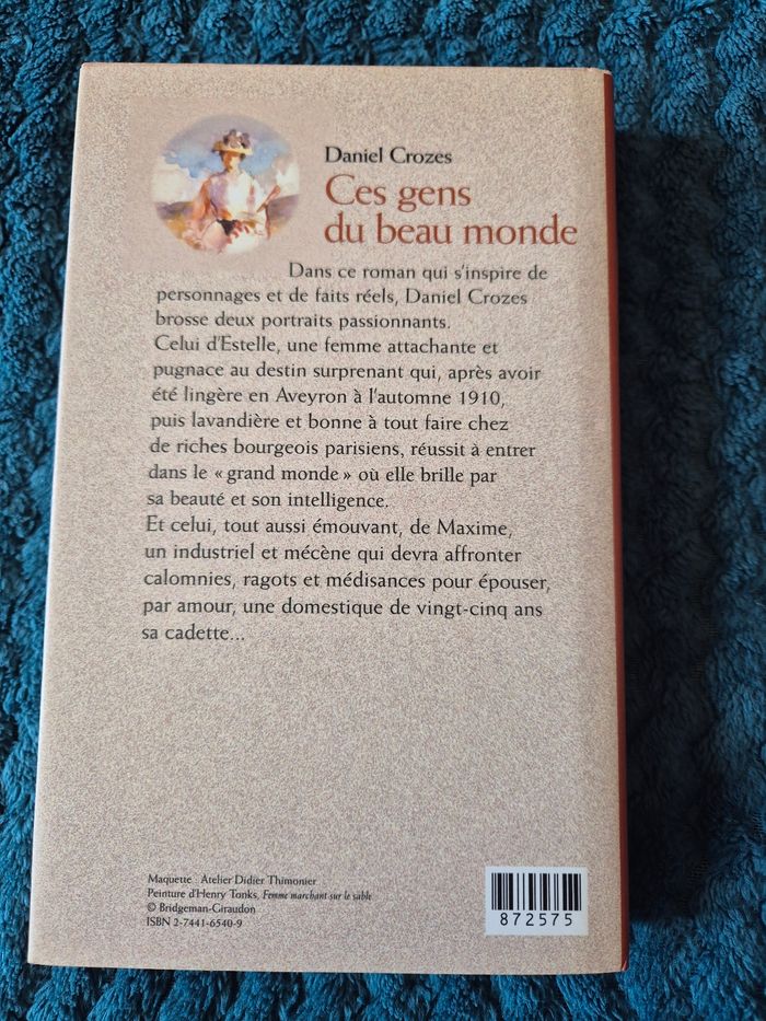 Livre titre Ces gens du beau monde - photo numéro 2