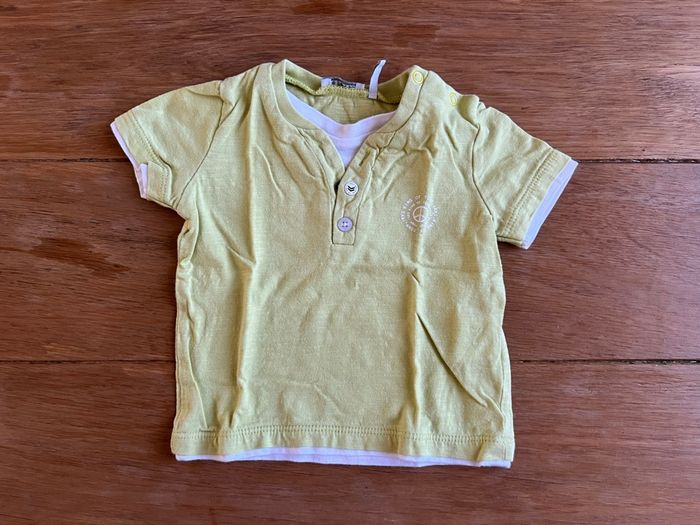 T-shirt MC IKKS 6 mois - photo numéro 2