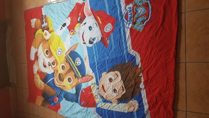 Housse de couette et taie d'oreiller Paw Patrol enfant