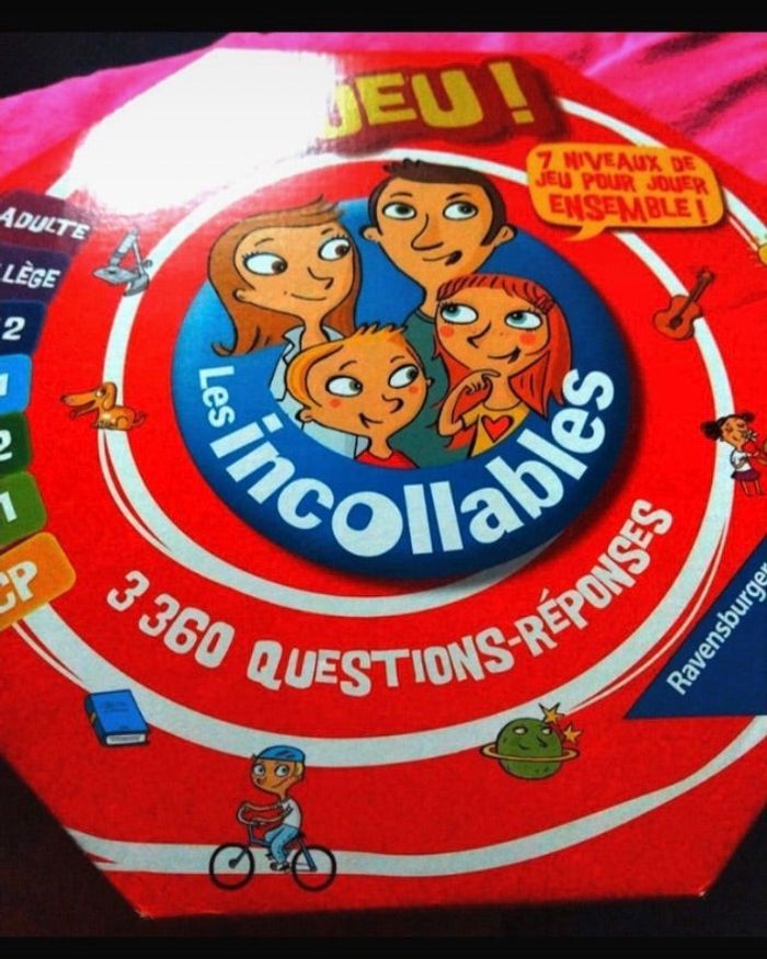 Jeu les incomables