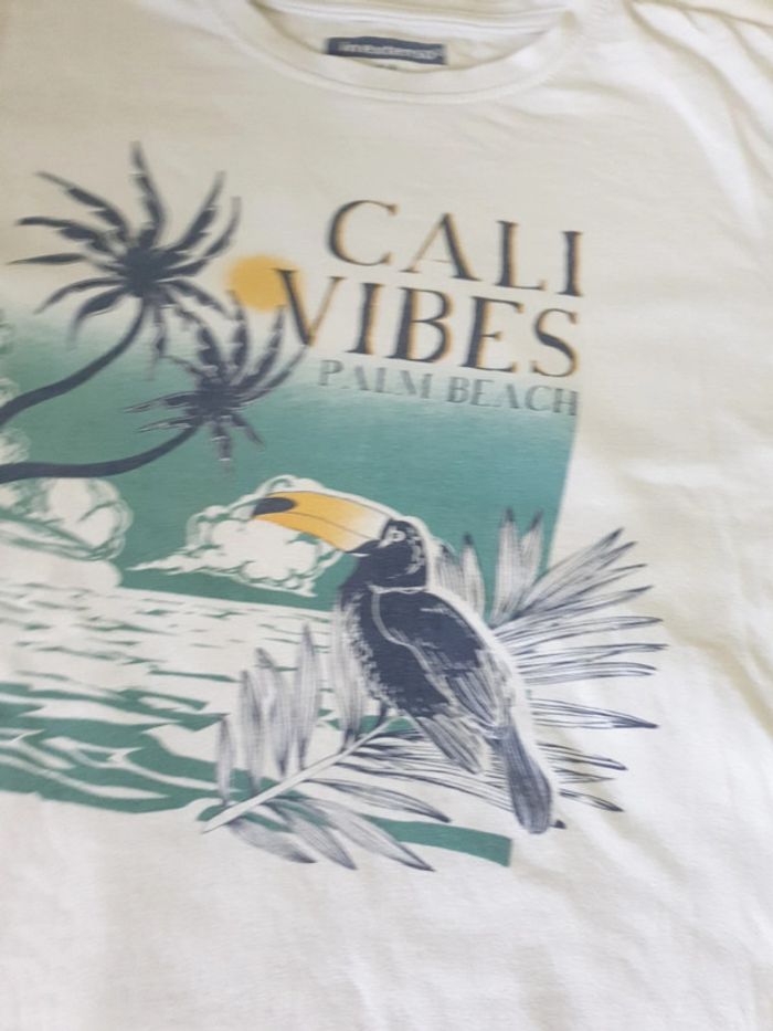 Tee-shirt fille blanc taille 14 ans - photo numéro 2