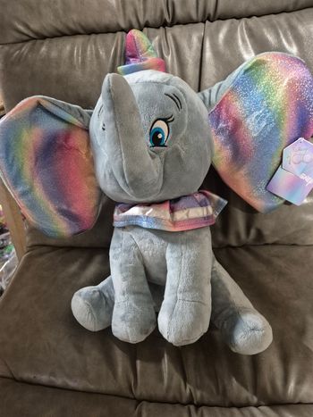 Peluche dumbo disney 100 ans neuve