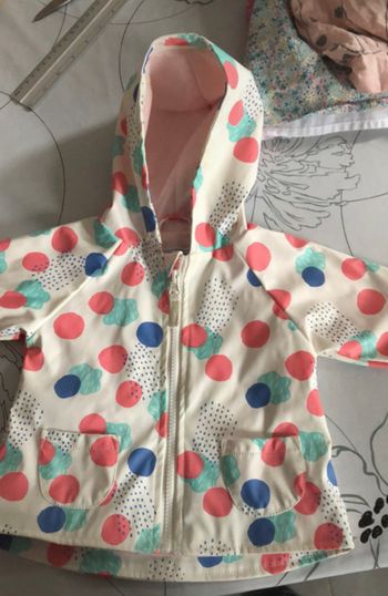 Parka à pois