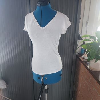 T-shirt blanc Kaporal taille S 36
