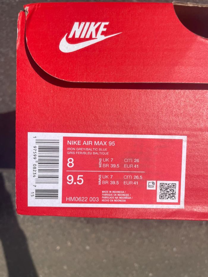 Air Max 95 Baltic Blue EU41 - photo numéro 8