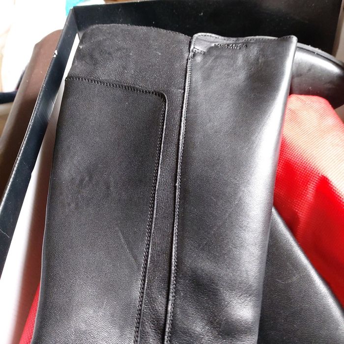 Bottes cuir noires - photo numéro 2
