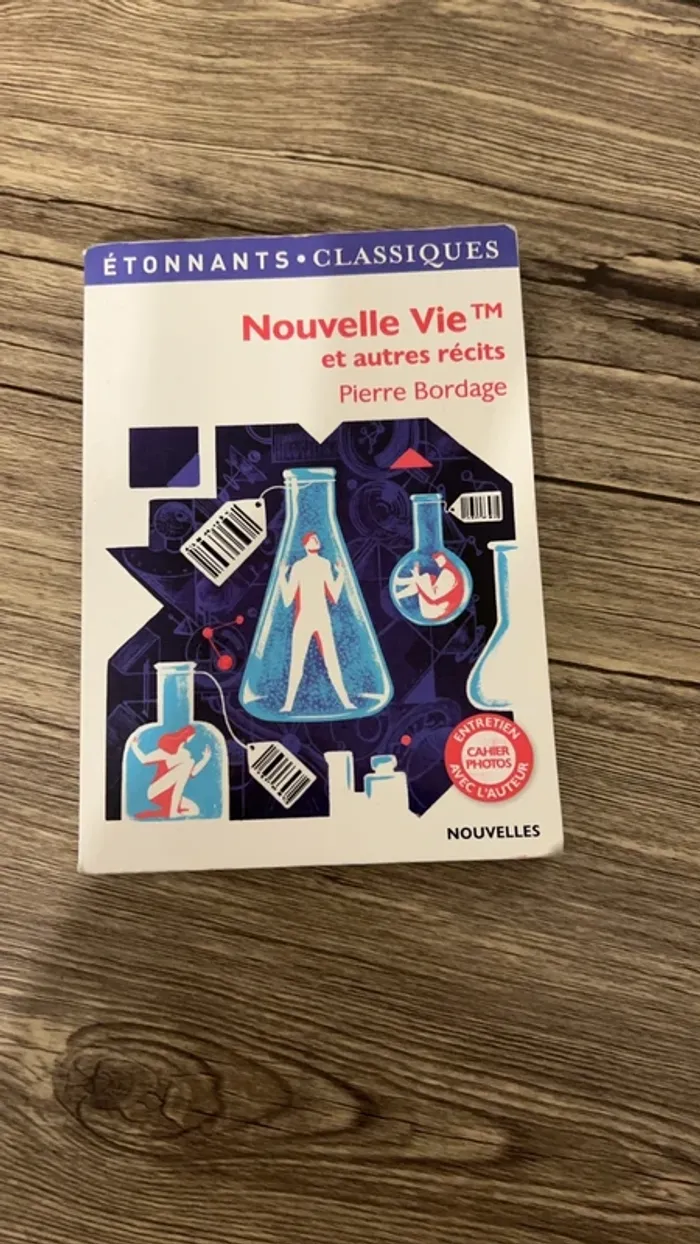 Livre « nouvelle vie et autre récits - Pierre Bordage »
