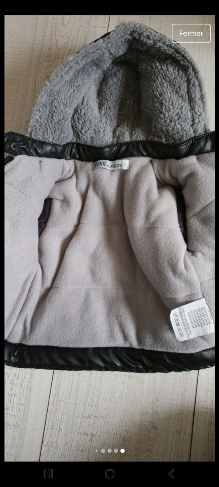 Blouson tom et kiddy 3 mois - photo numéro 6