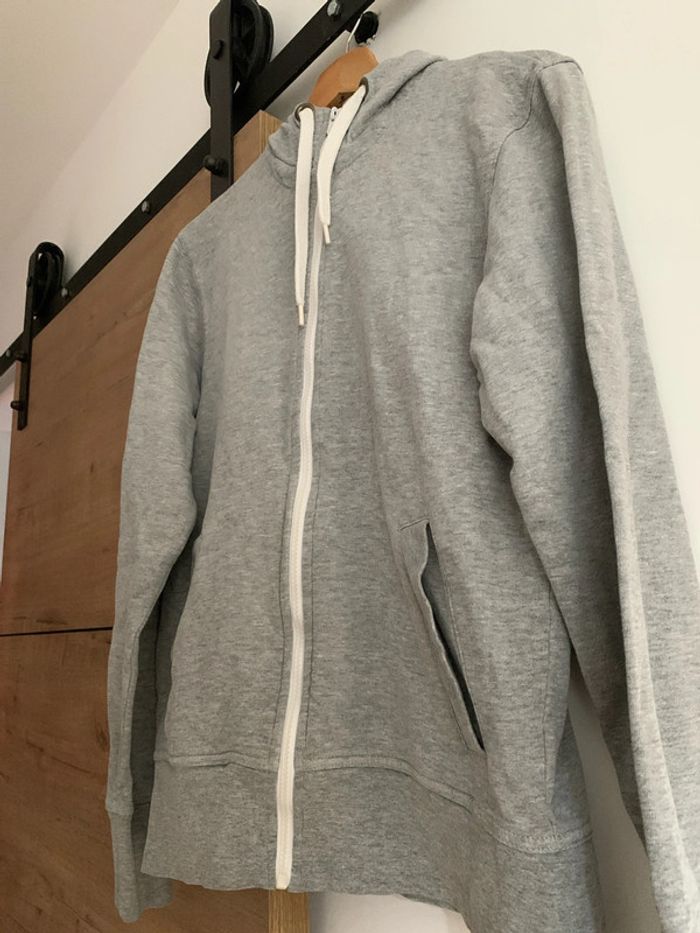 Veste sport capuche gris Jules M - photo numéro 2