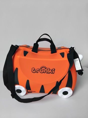 Valise TRUNKI Enfant Modèle Chat Tigre Voyage 👜