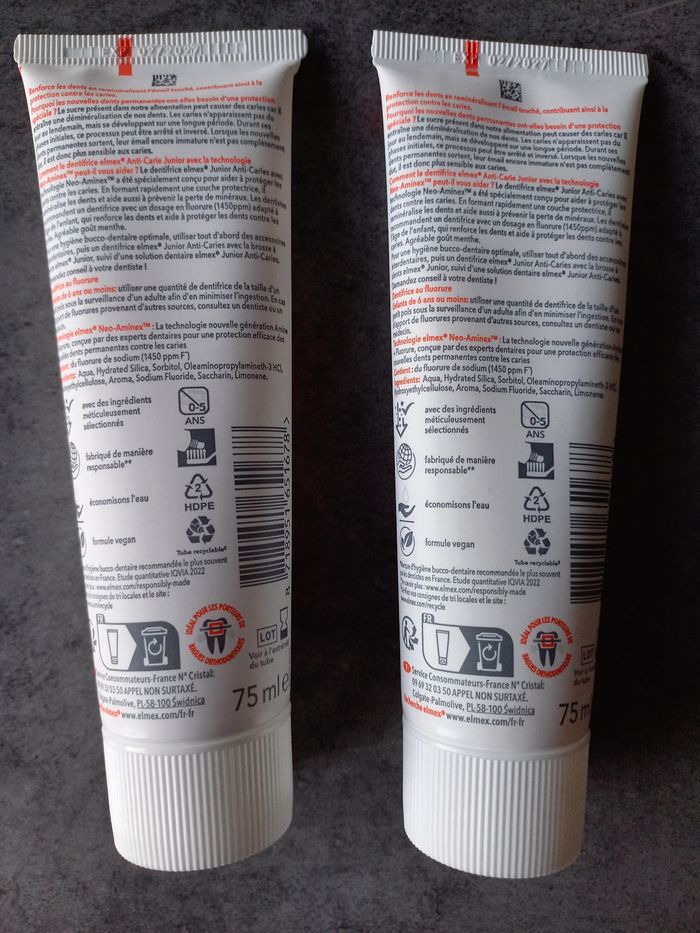 Dentifrice elmex 6-12 ans - photo numéro 4