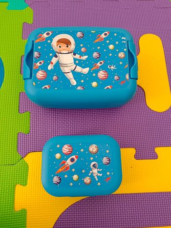 Lot de 2 boîtes à tartines