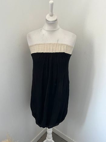 Robe bustier en soie Maje S