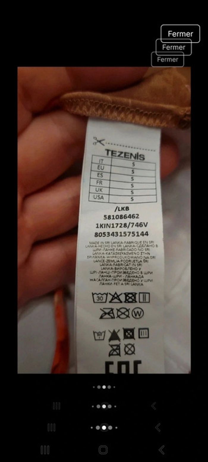 Maillot de bain Tezenis  Fr /It/ Es/Eu S - photo numéro 11