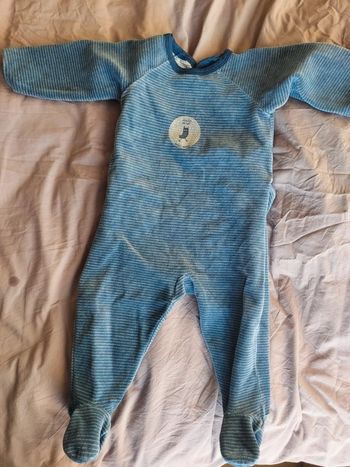 Pyjama velours Petit bateau