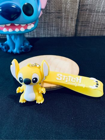 Porte-clés Stitch jaune