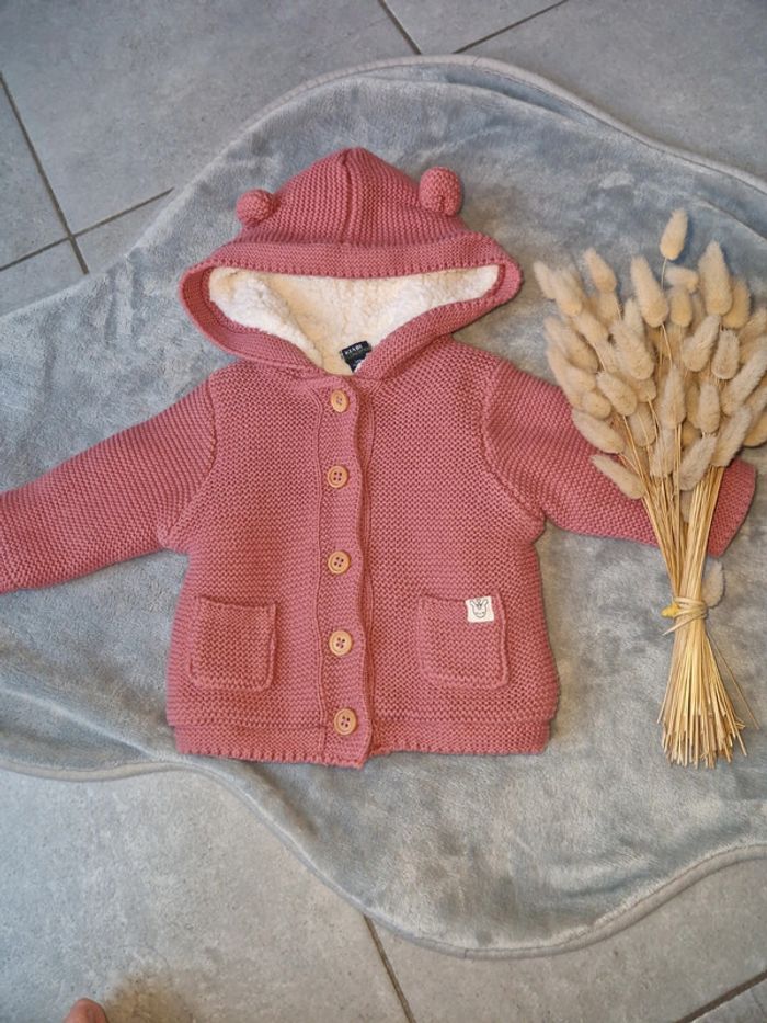 Gilet molletonné 3mois kiabi