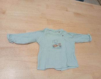Tee-Shirt Manches Longues Kiabi 3 Mois 