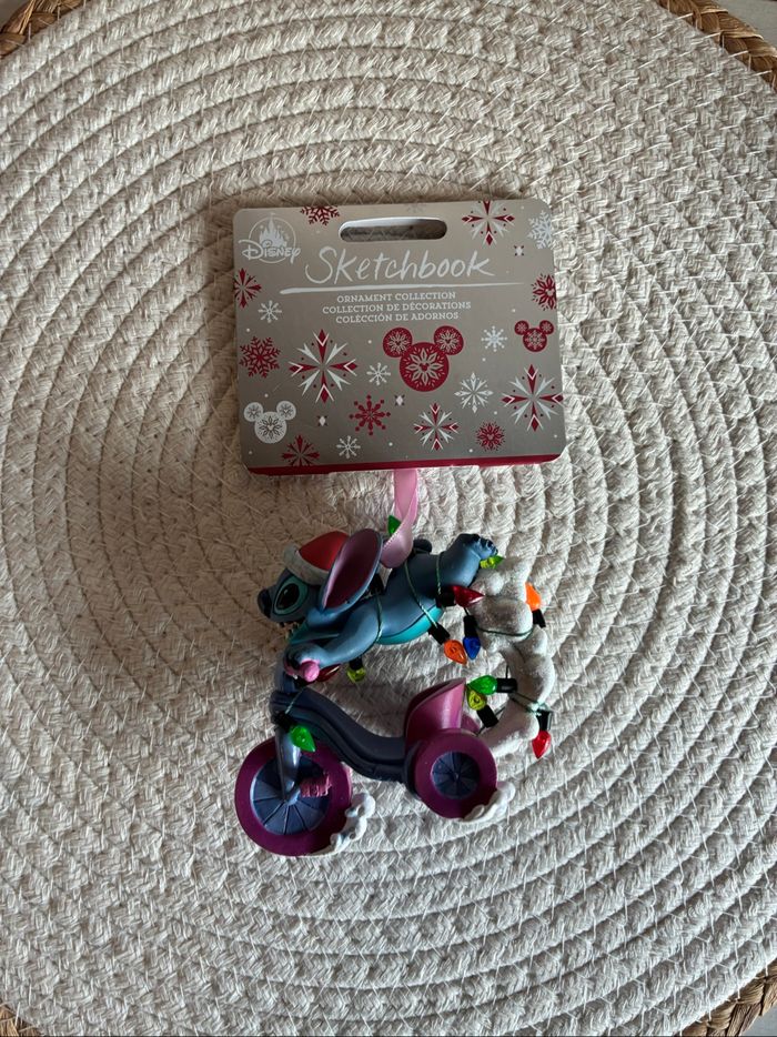 Ornement Stitch noel tricycle - photo numéro 5