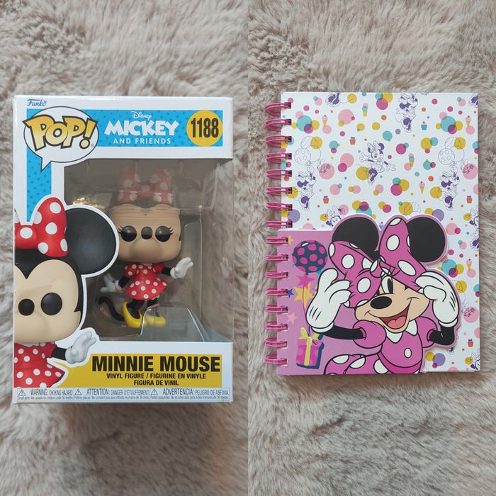 Figurine POP Minnie Mouse – Numéro 1188 + Carnet – Jamais sortie de boîte