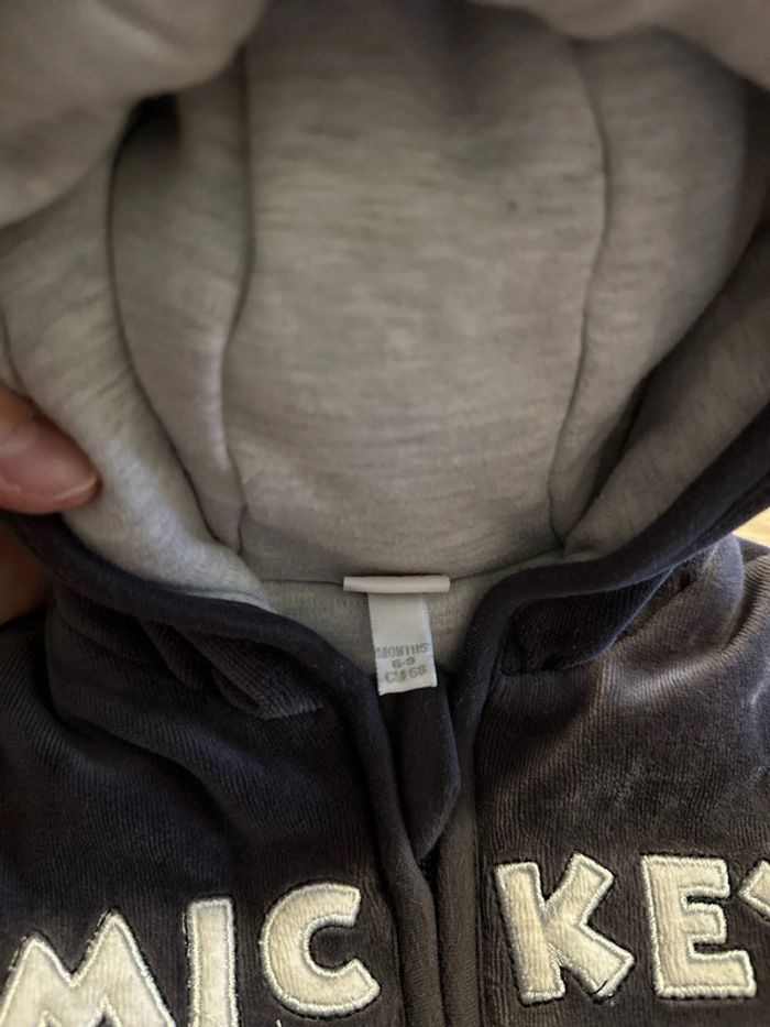 Veste chaude mickey bébé 6-9 mois - photo numéro 2