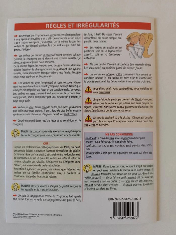 Le petit guide : la conjugaison - photo numéro 2