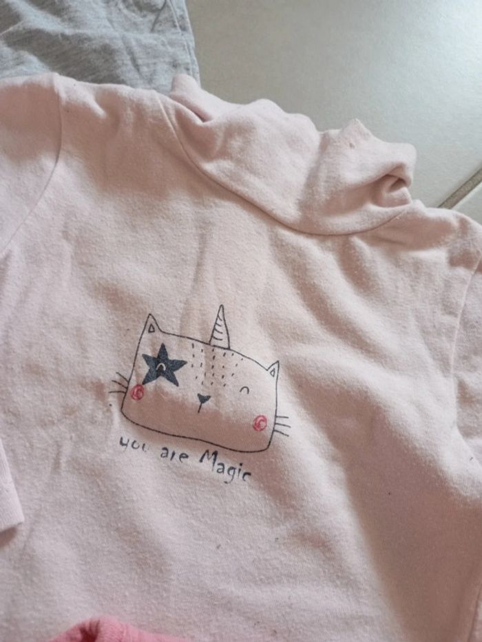 Tee-shirt, body et col roulé - photo numéro 4